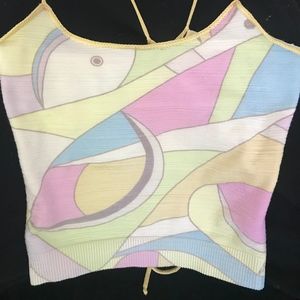 Bette Paige multicolor tube top S